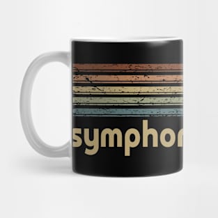 Symphony X Cassette Stripes Mug